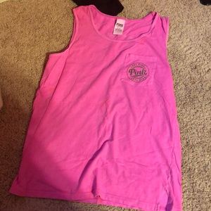 Pink tank top